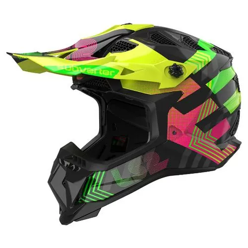 LS2 MX700 Subverter 2 Chromatic Helmet - black gloss