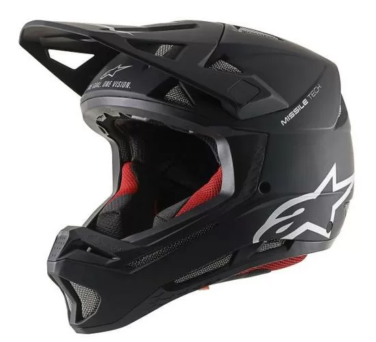 Alpinestars Missile Tech Solid Helmet - black matt