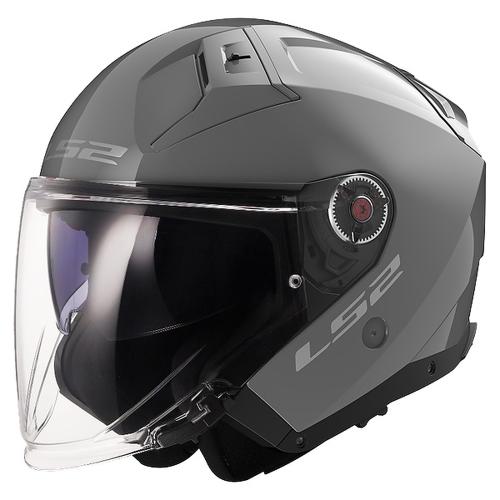 LS2 OF603 Infinity 2 Solid Helmet - nardo grey