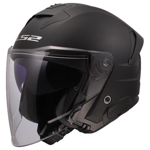 LS2 OF618 Verso 2 Solid Helmet - matt black