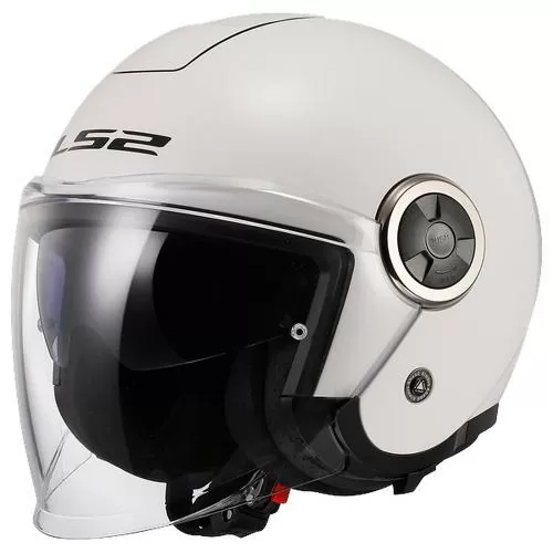 LS2 OF620 Classy Solid Helmet - white