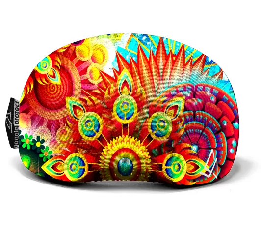 Goggle Protect Skibrillen Cover - Psychedelic