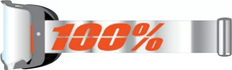 100percent 100% Armega HIPER Goggle Silver - Mirror Silver Lens