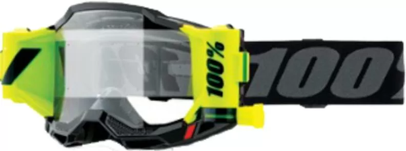 100percent ACCURI 2 FORECAST Goggle Black - Clear Lens