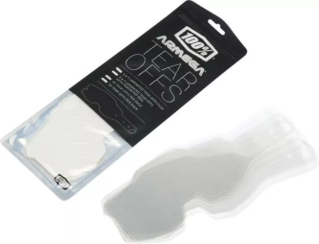 100percent 100% Armega Standard Tear-Offs 50 PK
