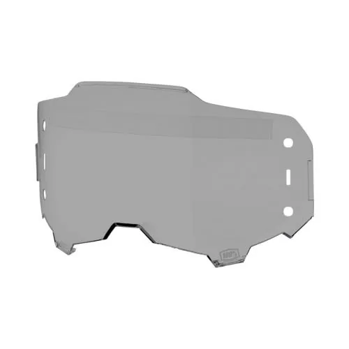 100percent 100% Armega Forecast Replacement - Smoke Lens