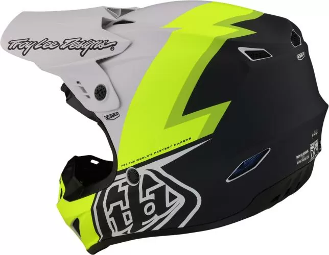 Troy Lee Designs GP Helmet - Volt schwarz-grau