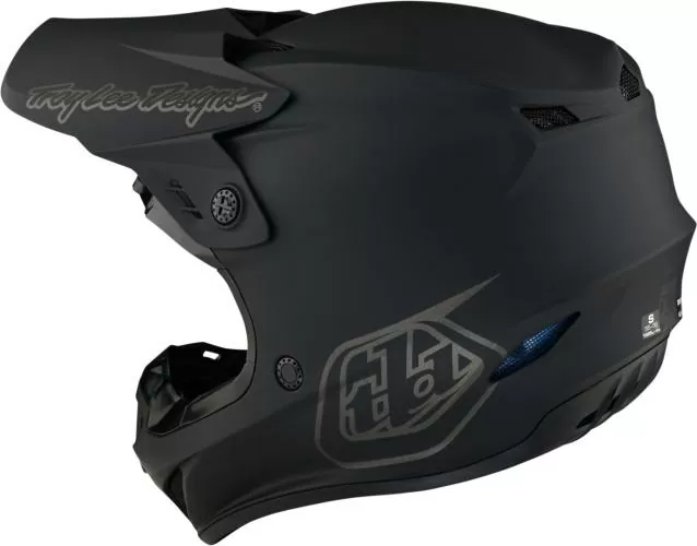 Troy Lee Designs Youth GP Helmet - Mono schwarz