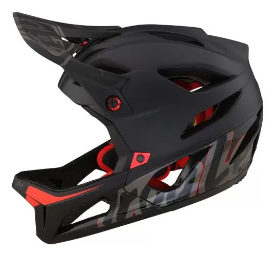 Troy Lee Designs Stage Helmet - Signature schwarz
