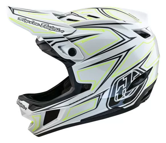 Troy Lee Designs D4 Composite Helmet - Pinned grey