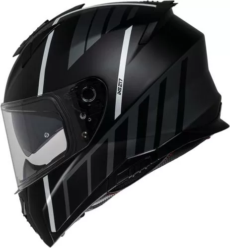 iXS Integralhelm iXS217 2.0 matt schwarz-weiss