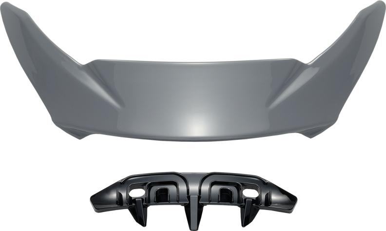 SHOEI Vent. Auslass hinten - b. grau
