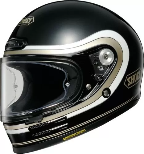 SHOEI Integralhelm Glamster 06 Bivouac TC-9 schwarz-weiss-silber 2
