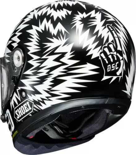 SHOEI Full-face helmet Glamster 06 Neighborhood X DSC TC-5 black-white