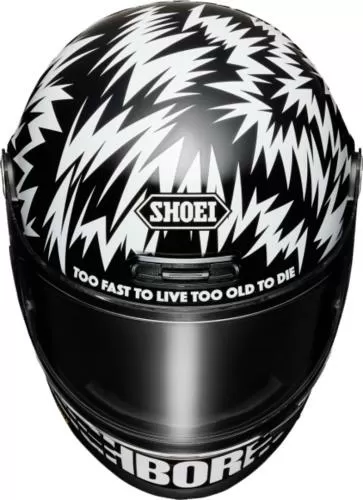 SHOEI Full-face helmet Glamster 06 Neighborhood X DSC TC-5 black-white