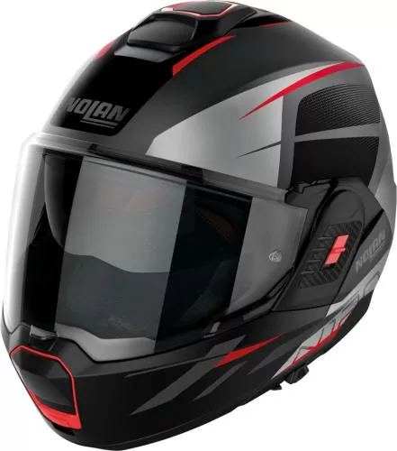 NOLAN Modular helmet N120-1 NIGHTLIFE N-COM #25 matt-black-red
