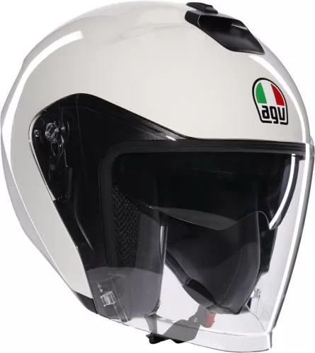 AGV Jethelm Irides Mono Uni - weiss