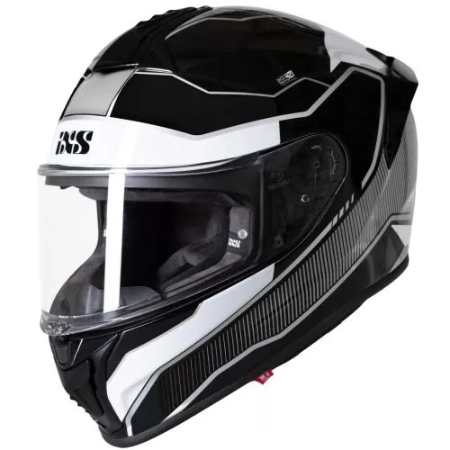 iXS 421 FG 2.1 Full Face Helmet - black-white-grey