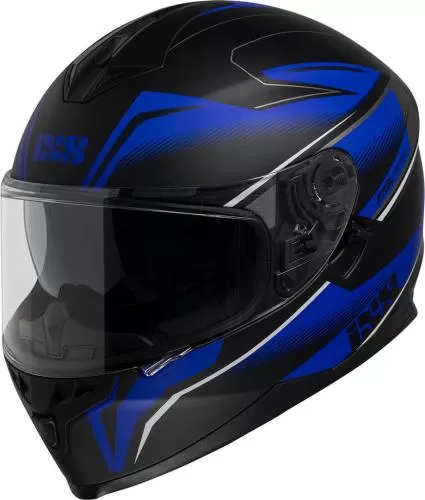 iXS HX 1100 2.3 Full Face Helmet - black matt-blue