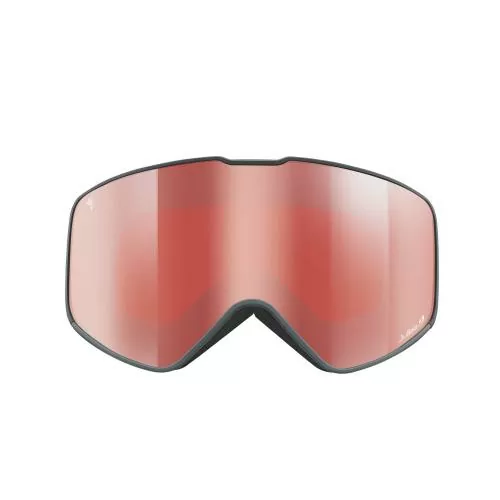 Julbo Skibrille Alpha - schwarz/grau, rot, flash silber