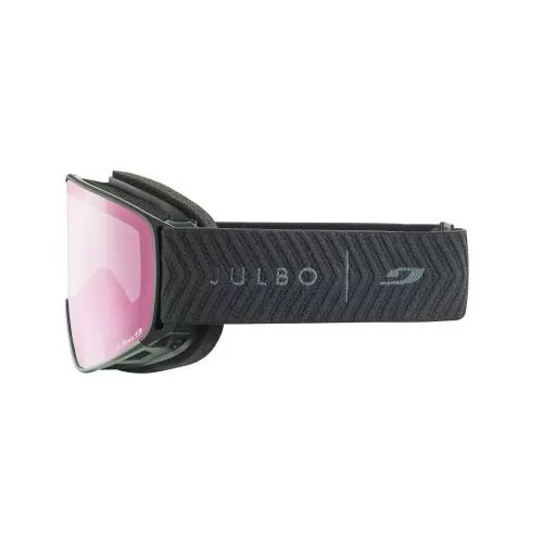 Julbo Ski Goggles Alpha - black, rosa, flash silver
