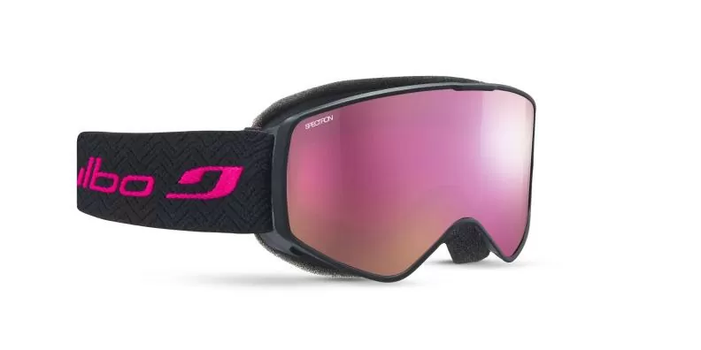 Julbo Ski Goggles Atome - black-rosa, rosa, flash pink