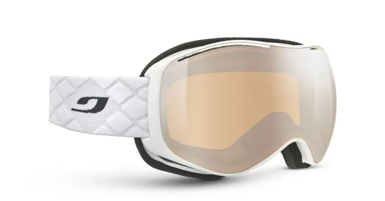 Julbo Ski Goggles Ellipse - white, orange, flash silver