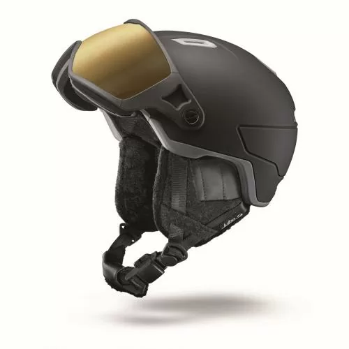 Julbo Ski Helmet Globe - black, reactiv 2-4, flash gold