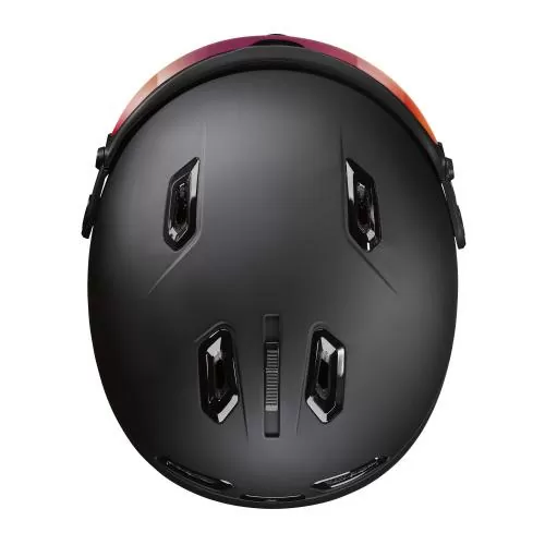 Julbo Ski Helmet Globe Evo - black, reactiv 1-3 , flash red