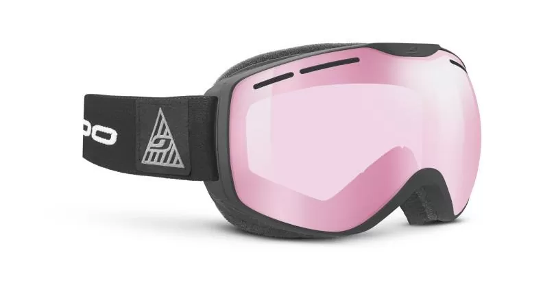 Julbo Ski Goggles Ison Xcl - black, rosa, flash silver