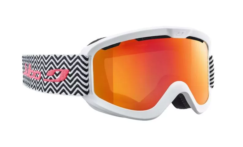 Julbo Ski Goggles June - white/black, orange, flash red