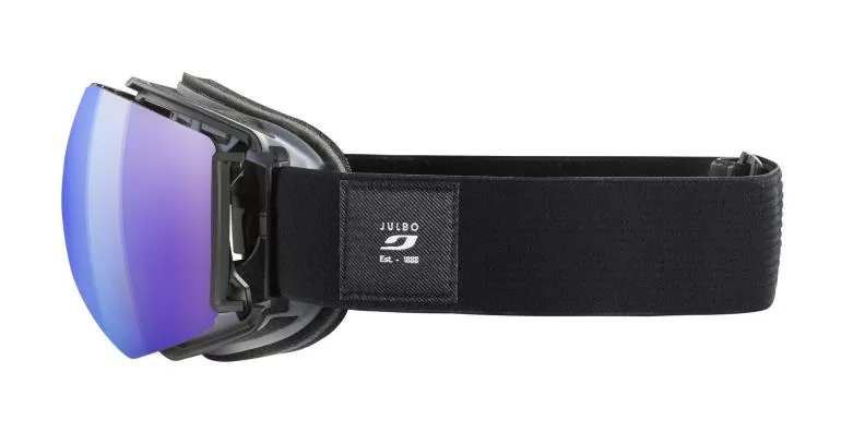Julbo Skibrille Lightyear - schwarz-grau, reactiv 1-3 glarecontrol, flash blau