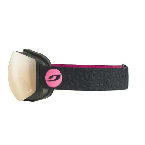 Julbo Ski Goggles Moonlight - black/rosa, orange, flash silver
