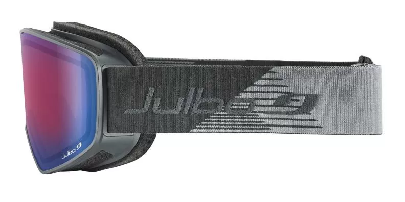 Julbo Ski Goggles Pulse - grey, rot glarecontrol, flash blue