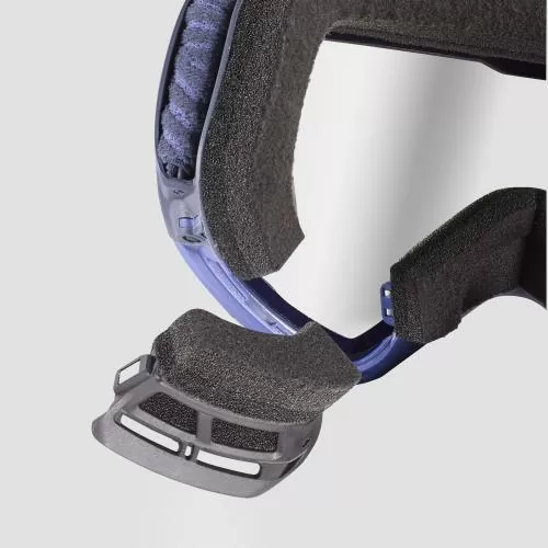 Julbo Ski Goggles Quickshift - black-gray, reactiv 1-3 high contrast, flash blue