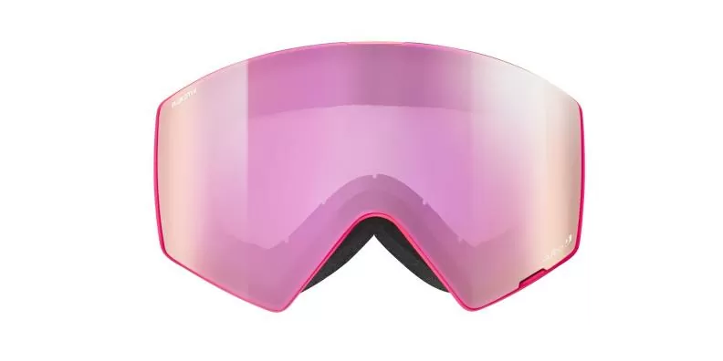 Julbo Ski Goggles Razor Edge - rosa-black, reactiv 1-3 high contrast, flash pink