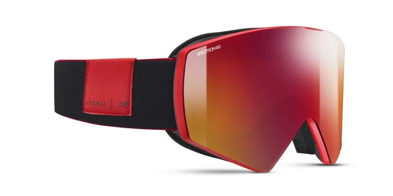 Julbo Skibrille Sharp - rot-schwarz, rot glarecontrol, flash rot