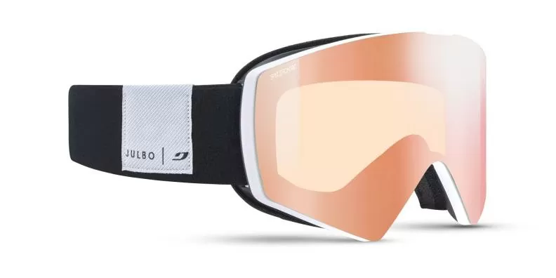 Julbo Skibrille Sharp - weiss-schwarz, rot glarecontrol, flash infraouge