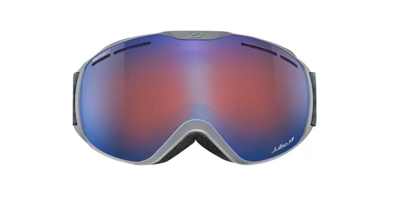 Julbo Skibrille Fusion - dunkelgrau, spectron 3, orange
