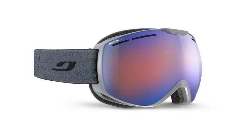 Julbo Skibrille Fusion - dunkelgrau, spectron 3, orange