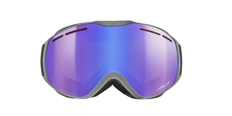 Julbo Ski Google Fusion - grey, reactiv 1-3 high contrast, red
