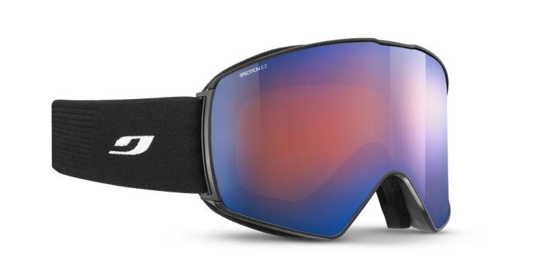 Julbo Skibrille Launcher - schwarz, spectron 2, orange