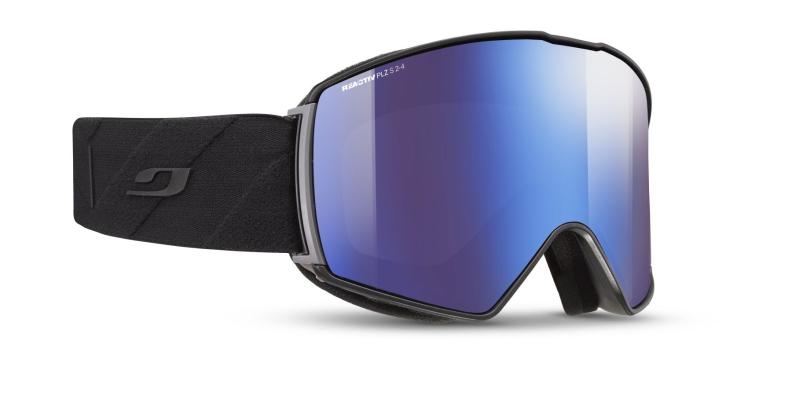 Julbo Skibrille Launcher - schwarz, reactiv 2-4 polarized, braun