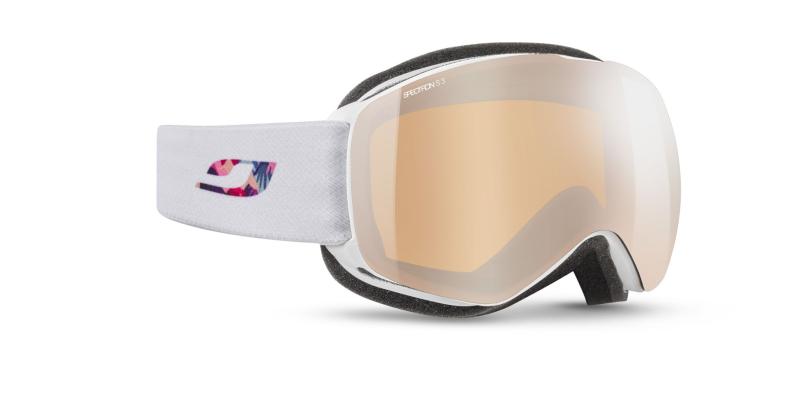 Julbo Skibrille Proxima - weiß, spectron 3, orange