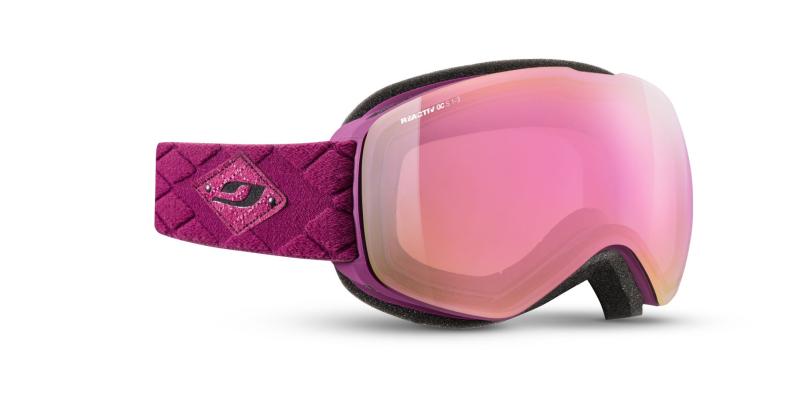 Julbo Skibrille Proxima - dunkelviolett , reactiv 1-3 glare control, zinnoberrot