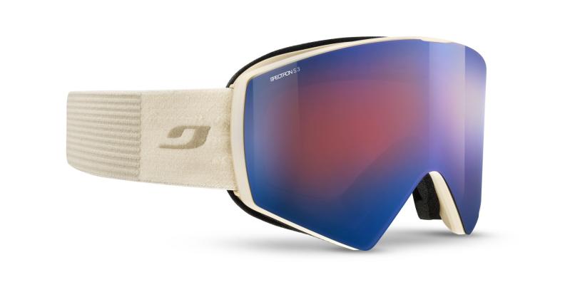 Julbo Skibrille Razor Edge - beige, spectron 3, rot