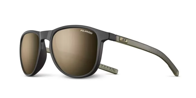 Julbo Sunglasses Canyon - black / green army translucent, brown