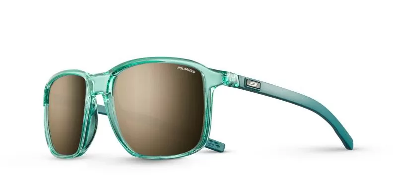 Julbo Sonnenbrille Creek - grün durchscheinend glänzend / grün, braun