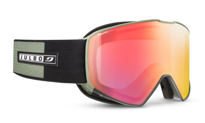 Julbo Skibrille Cyrius-X - grün / schwarz, rot