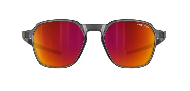 Julbo Sun Glasses Drive - black translucent glossy / dark green, smoky grey